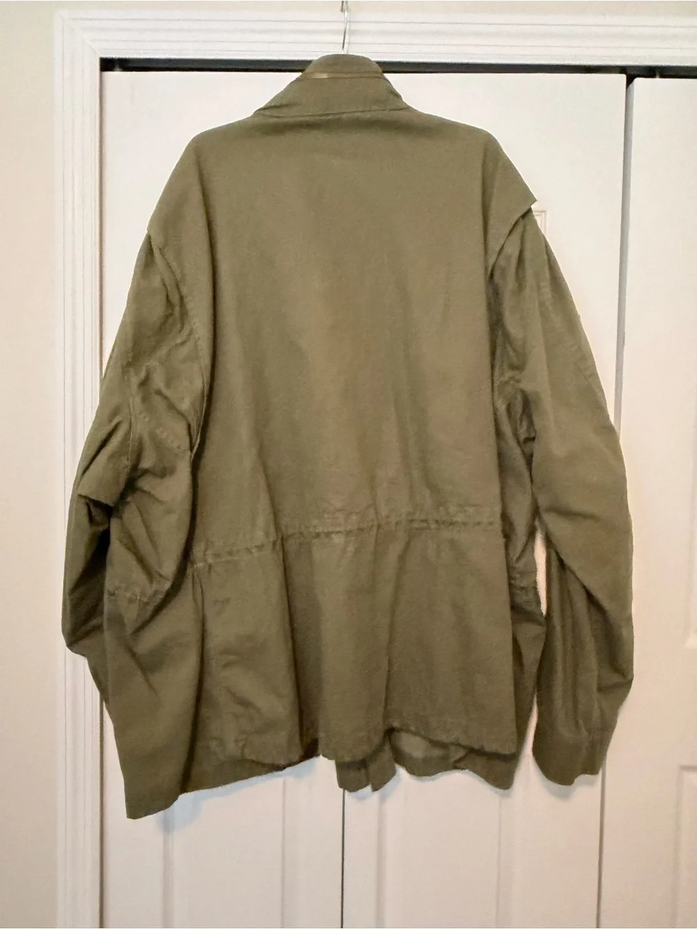Polo by Ralph Lauren Olive Green Military Field Jacket with Patches